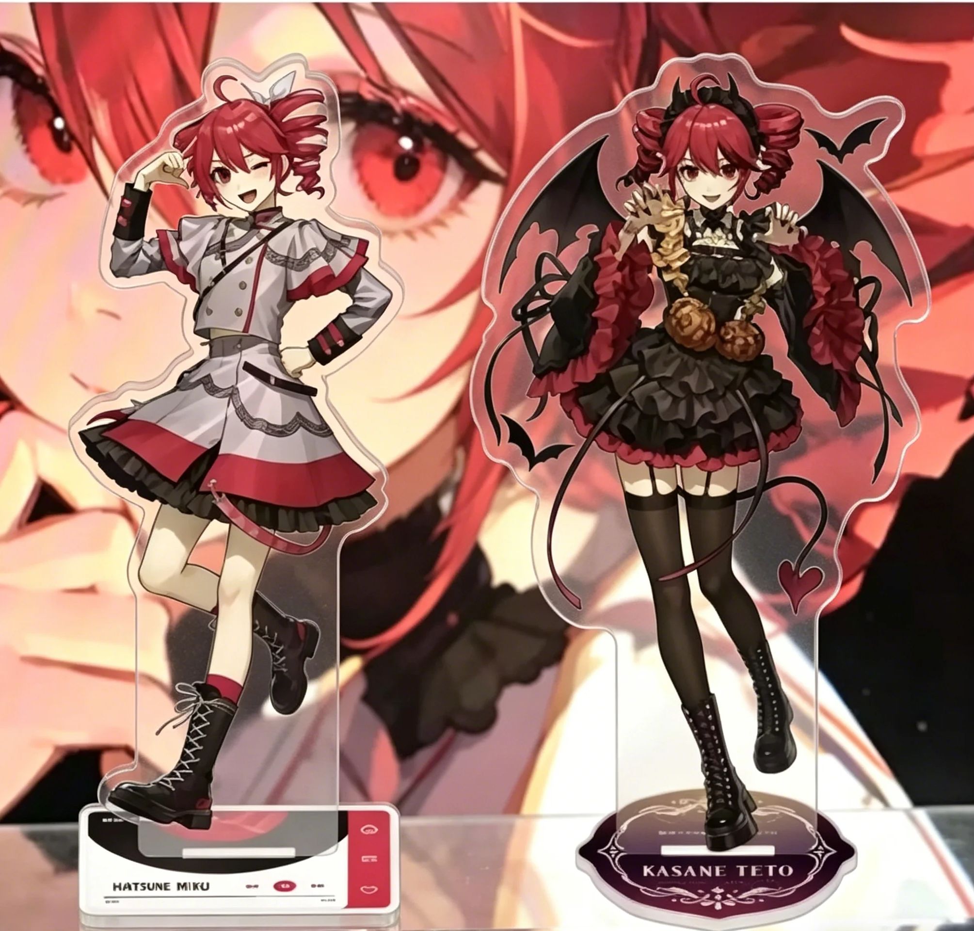 Unique Anime Merchandise - Уникальная акриловая подставка серии Teto, двусторонняя,