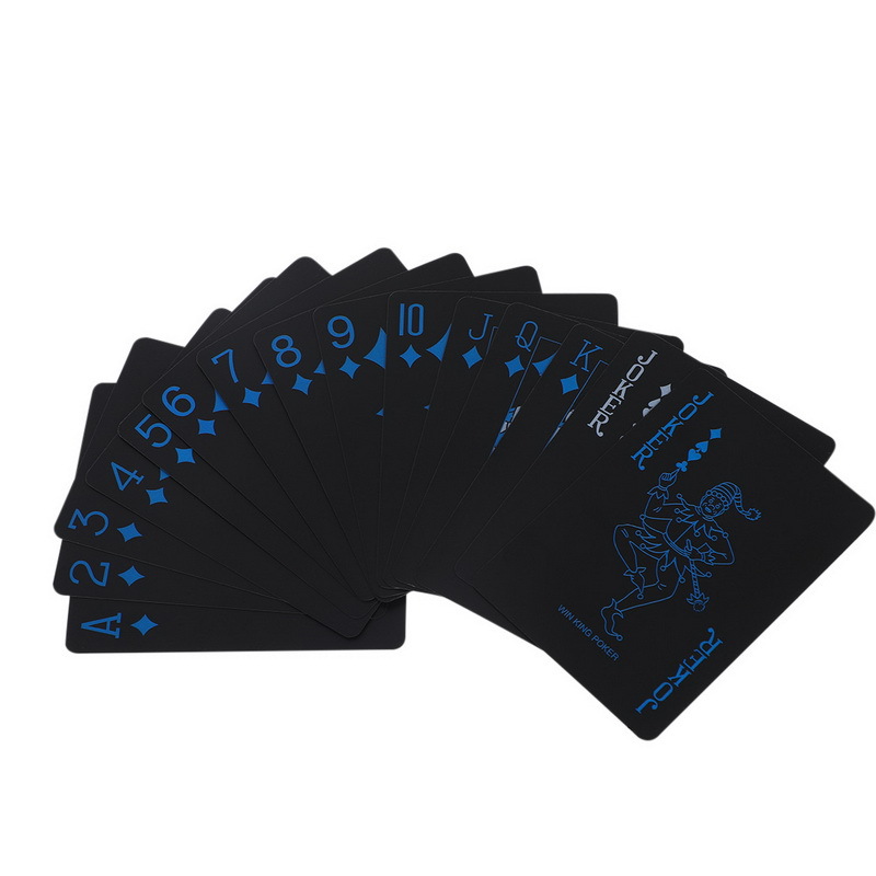 Черные пластиковые игральные к – обзор и цена Themed Playing Card