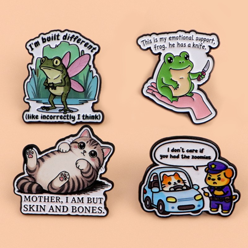 Эмалевый значок с надписью, ми – обзор и цена Enamel Pin Set