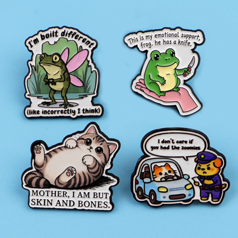 Эмалевый значок с надписью, ми – обзор и цена Enamel Pin Set