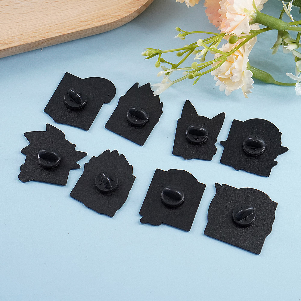 8 шт. эмалевых значков с персо – обзор и цена Enamel Pin Set